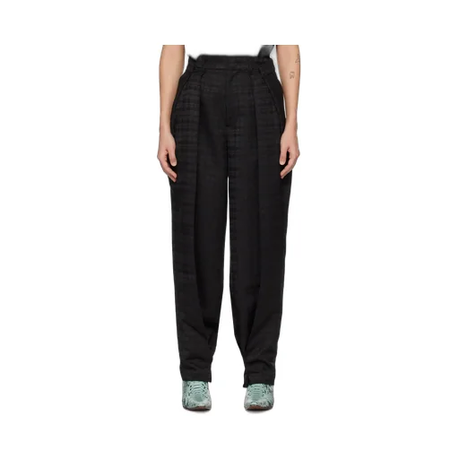 Belt Loop Zipper Casual Pants