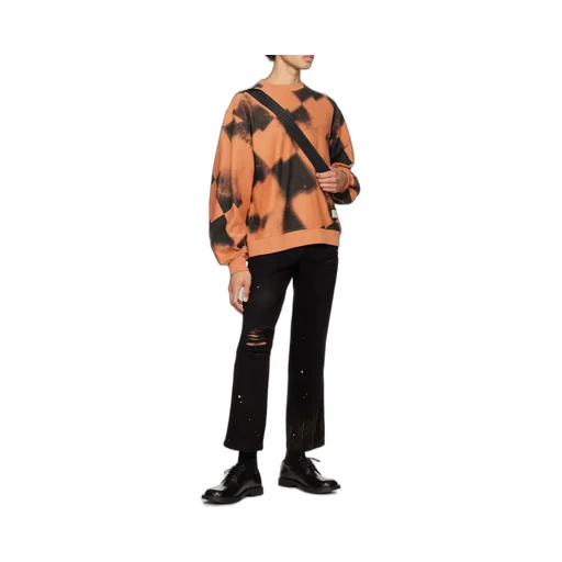 Round-Necked Printed Sweater