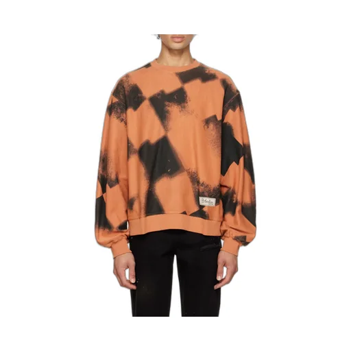 Round-Necked Printed Sweater