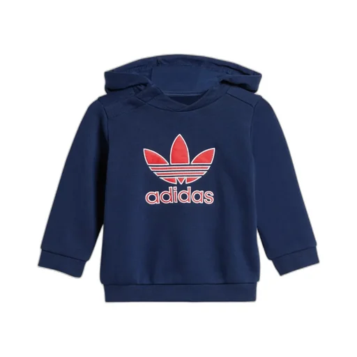 Long-Sleeved Hoodie And Sweatpants Two-Piece Set