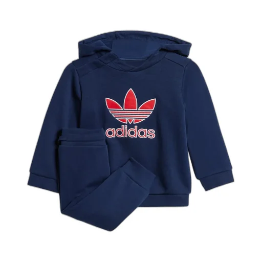 Long-Sleeved Hoodie And Sweatpants Two-Piece Set
