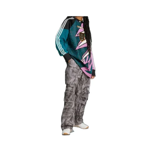 Camouflage-Print Cargo Trousers