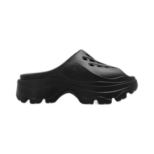 Logo Embossed Platform Clogs