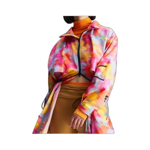 Printed Windbreaker