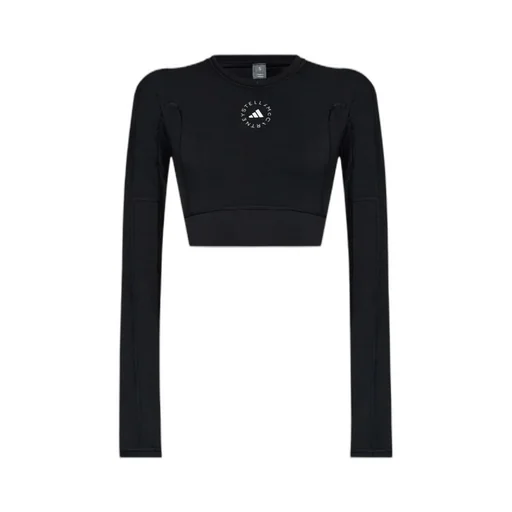 Logo-Printed Sports Top