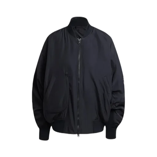 True Nature Woven Bomber Jacket