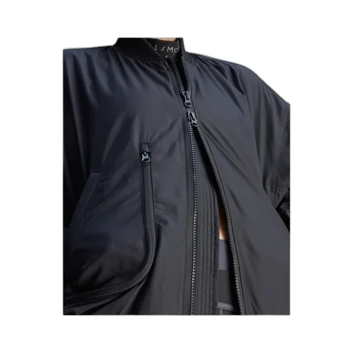 True Nature Woven Bomber Jacket