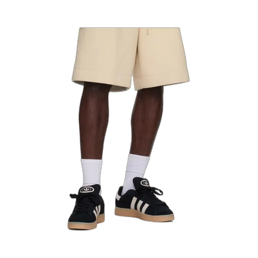 3-Stripe Suede Sneakers