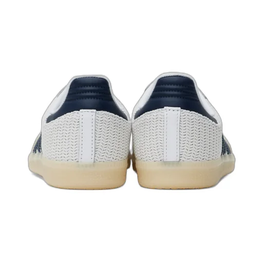 Samba Knit Sneakers White/Night Indigo