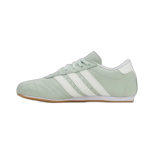 Taekwondo La Three-Stripe Leather Sneakers