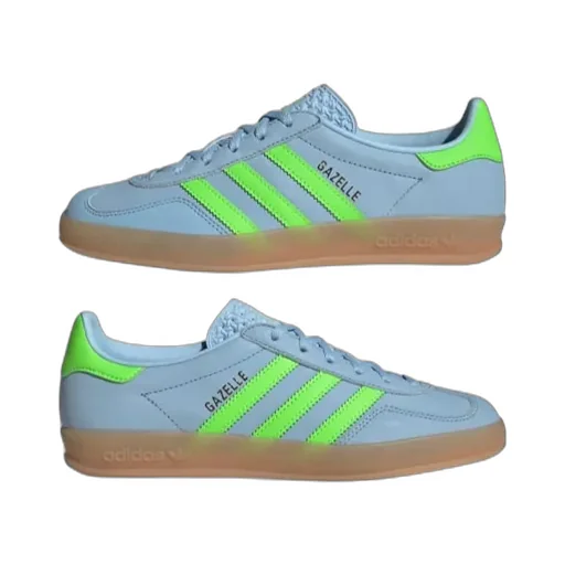 Gazelle Indoor Sneakers Clear Sky/Solar Green