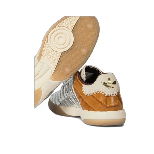 Samba Embossed Metallic Sneakers