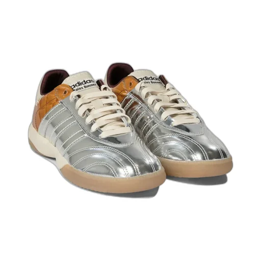 Samba Embossed Metallic Sneakers
