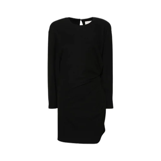 Draped Long Sleeve Dress