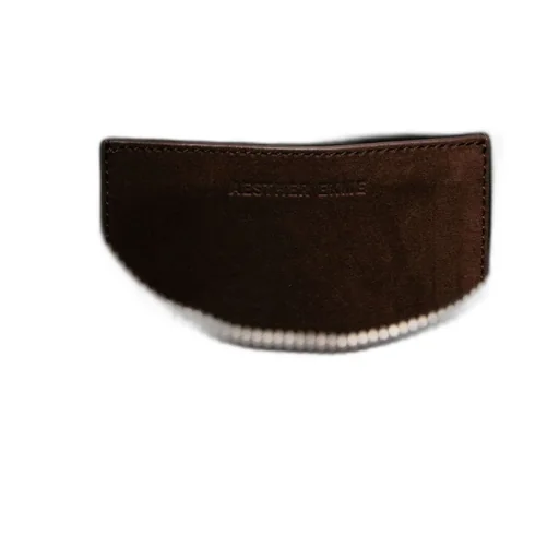 Suede Crescent Tote Bag
