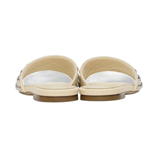 Anna Studded Leather Slippers