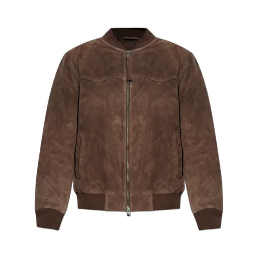 Zealand Suede Bomber Jacket
