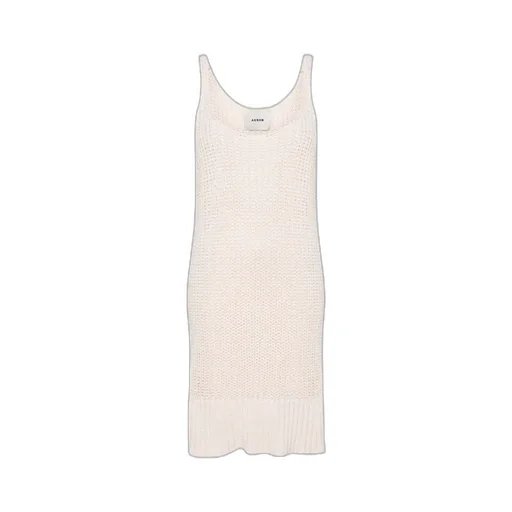 Textured Knit Sleeveless Dress