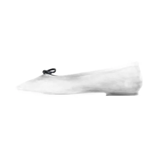 Bow-Detail Square-Toe Flats