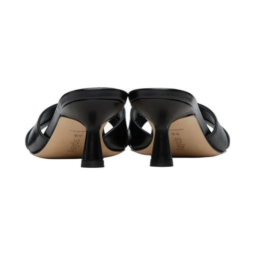 Vero Leather High-Heeled Sandals