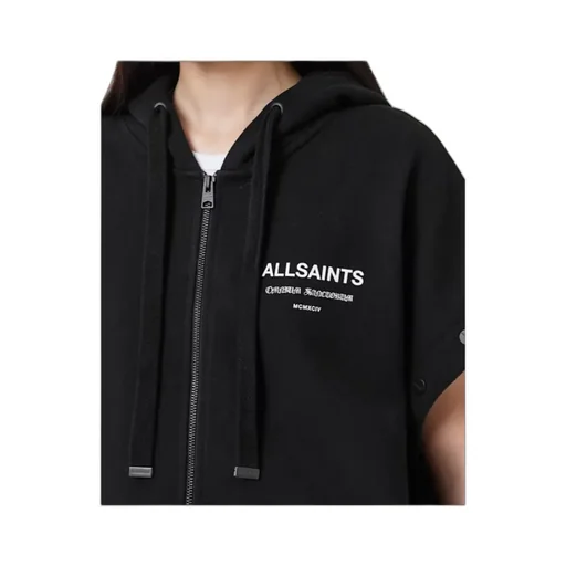 Long-Sleeved Sweatshirt Jacket