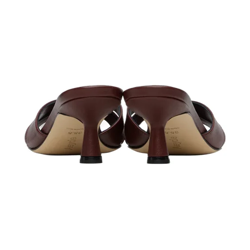 Vero Leather High-Heeled Sandals