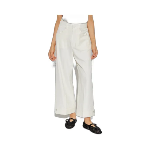 Tailored Wide-Leg Pants