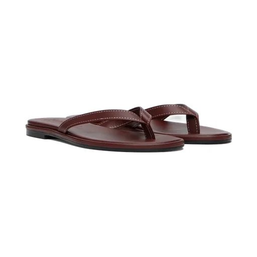 Melody Leather Flip-Flops