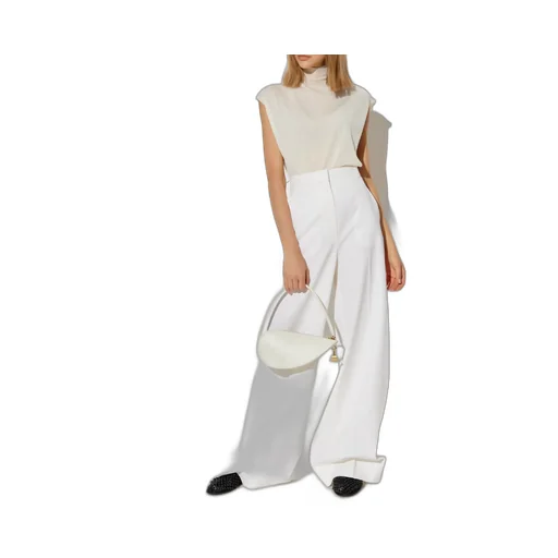 Tailored Wide-Leg Pants