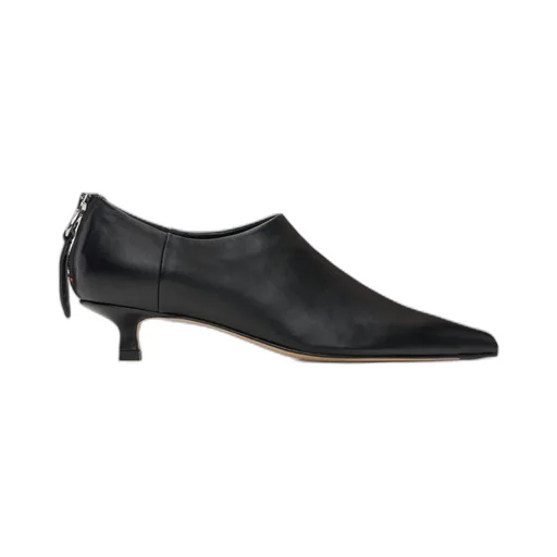 Virun Pointed-Toe Kitten-Heel Boots