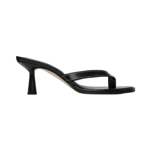 Daphne Leather Pointed-Toe High-Heeled Sandals