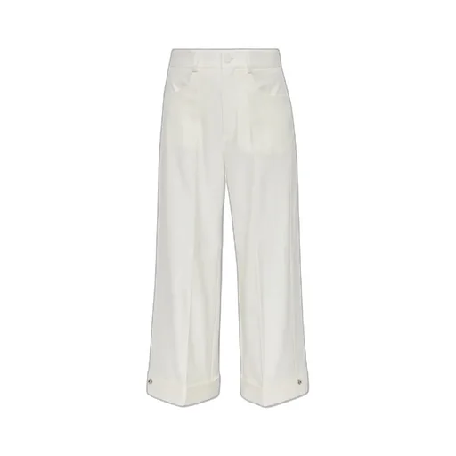 Tailored Wide-Leg Pants
