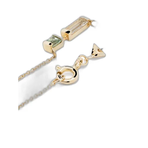 9Kt Yellow Gold Amethyst Pendant Necklace