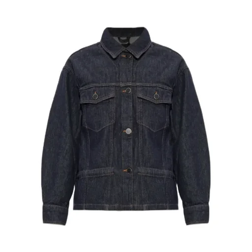 Long-Sleeved Denim Jacket