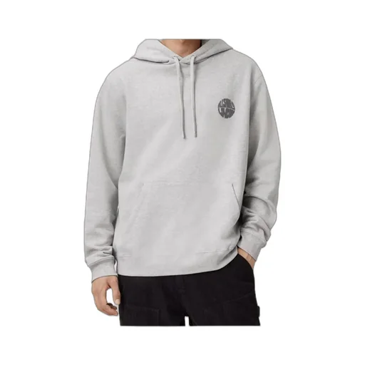 Logo Waved Drawstring Hoodie