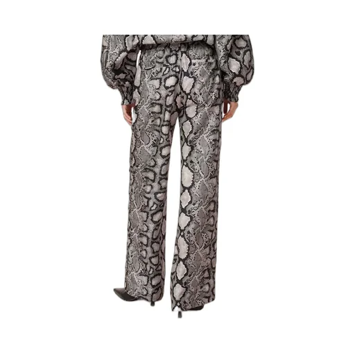 Relaxed Fit Patterned Pants