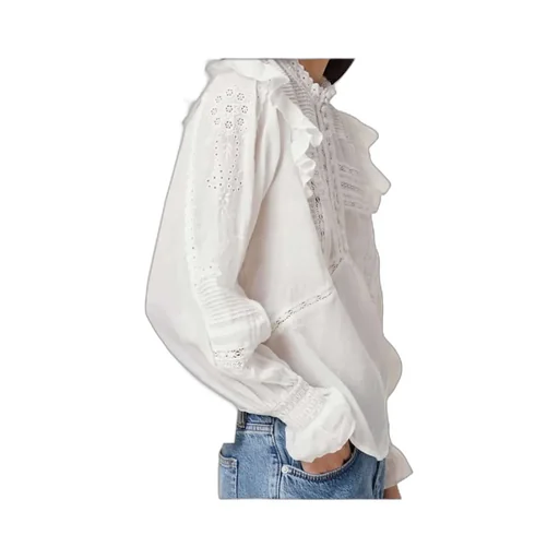 Heather Ruffled Top