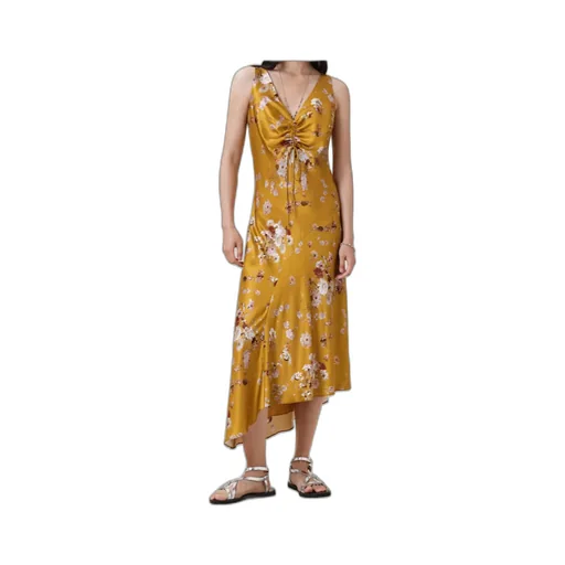 Alexi Ruched Floral Dress