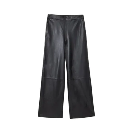 Ash Leather Pants