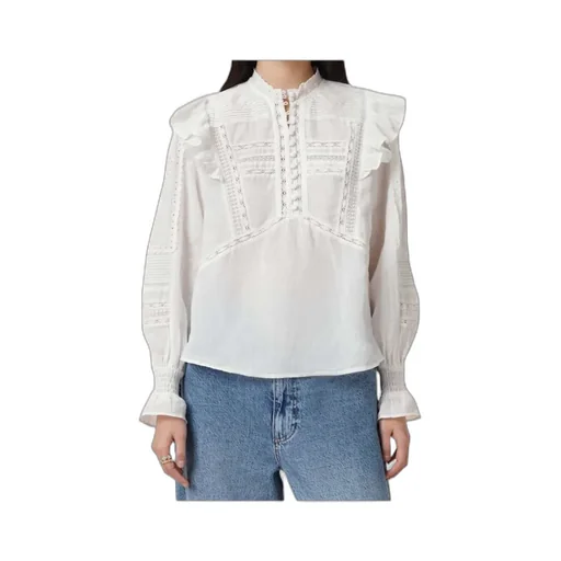 Heather Ruffled Top