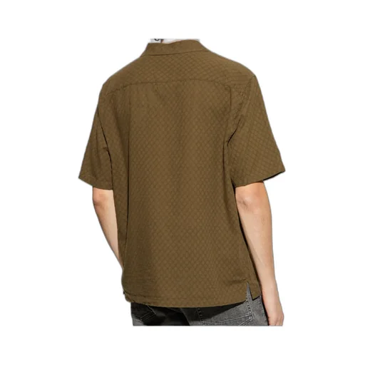 Lapel Short-Sleeved Shirt