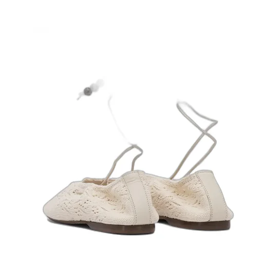 Rosemary Crochet Ballet Flats