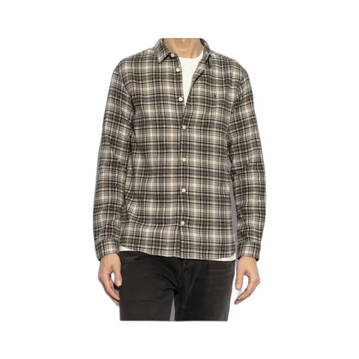 Classic Plaid Button-Up Shirt