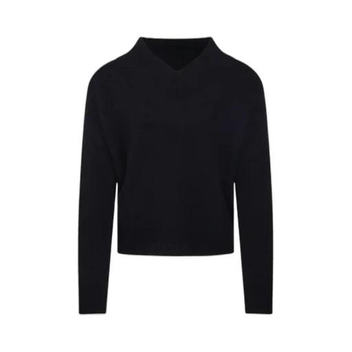 V-Neck Ribbed Sweater