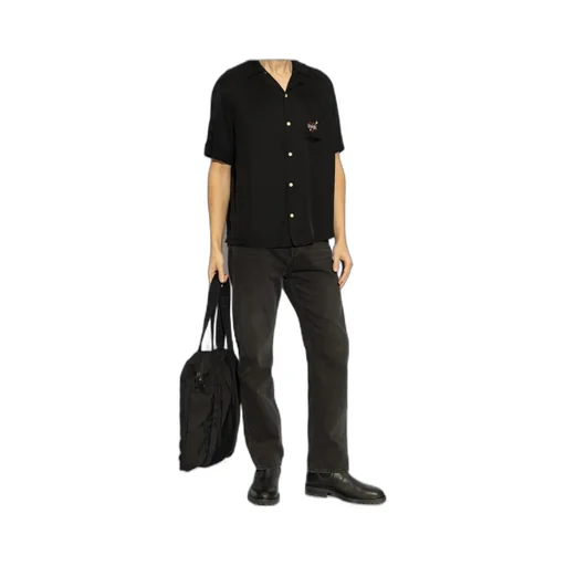 Lovers Embroidered Pocket Shirt