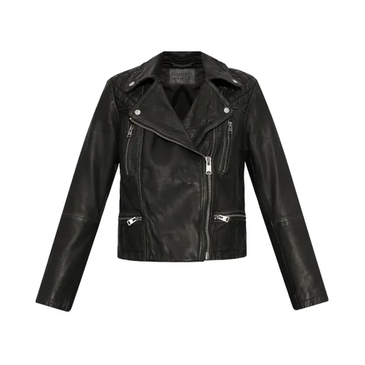 Quilted Biker Jacket