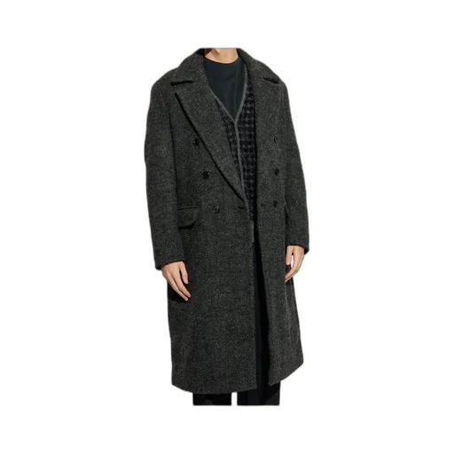 Classic Double-Breasted Coat