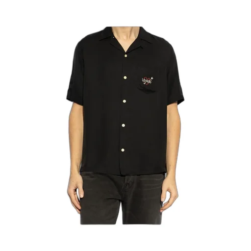 Lovers Embroidered Pocket Shirt