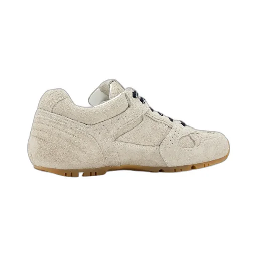 Fuzzy Low-Top Sneakers