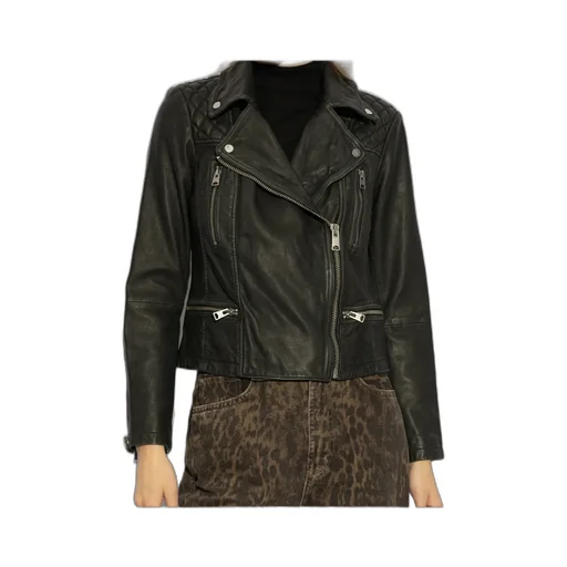 Quilted Biker Jacket